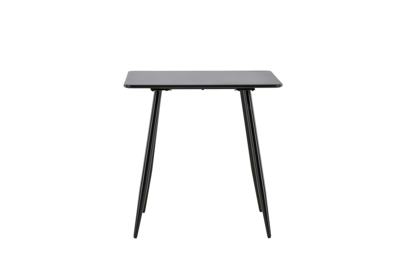Spisebord Bennie 75x75 cm Svart - Venture Home - Spisebord & kjøkkenbord
