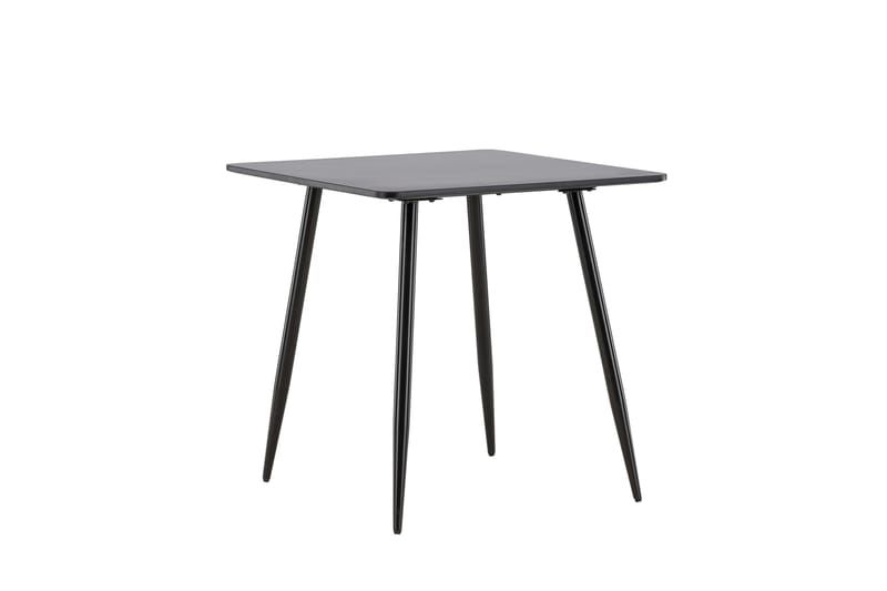 Spisebord Bennie 75x75 cm Svart - Venture Home - Spisebord & kjøkkenbord