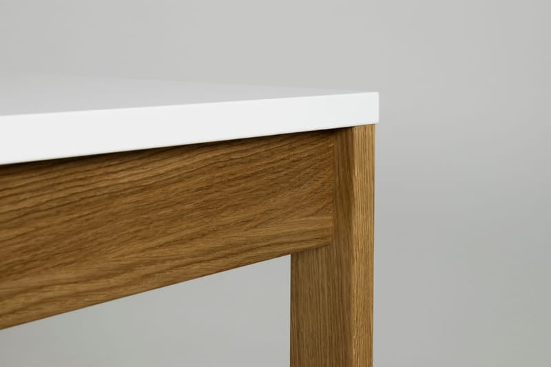 Spisebord Birka 180 cm - Ek/Hvit - Spisebord & kjøkkenbord
