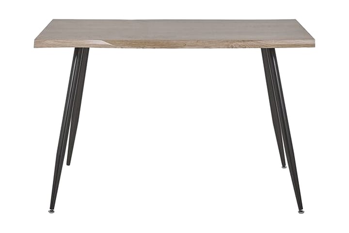Spisebord Biscot 120 cm - Lysebrun/Svart - Spisebord & kjøkkenbord