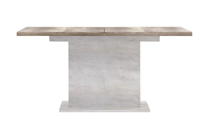 Spisebord Breage 90 cm - Brun | Hvit - Spisebord & kjøkkenbord