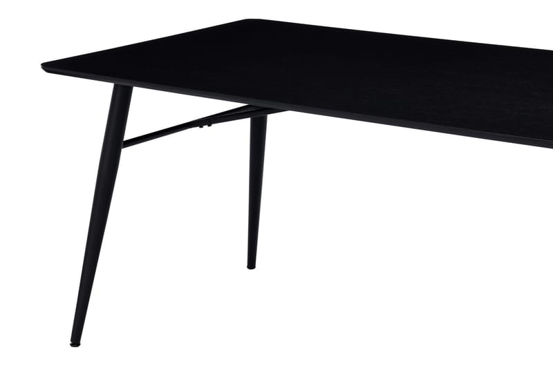 Spisebord Breyawna 200 cm - Svart - Spisebord & kjøkkenbord