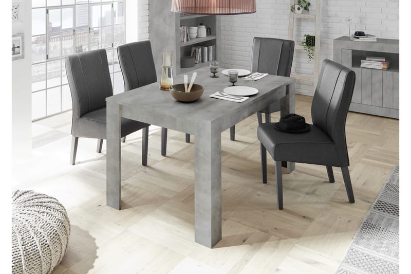 Spisebord Calpino Forlengningsbart 137 cm - Grå - Spisebord & kjøkkenbord