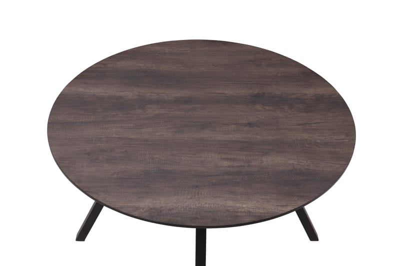 Spisebord Cress 100 cm - Brun/Svart - Spisebord & kjøkkenbord