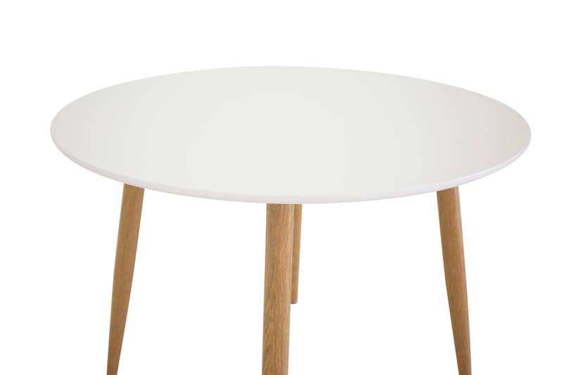 Spisebord Deandra 100 cm Vit - Venture Home - Spisebord & kjøkkenbord