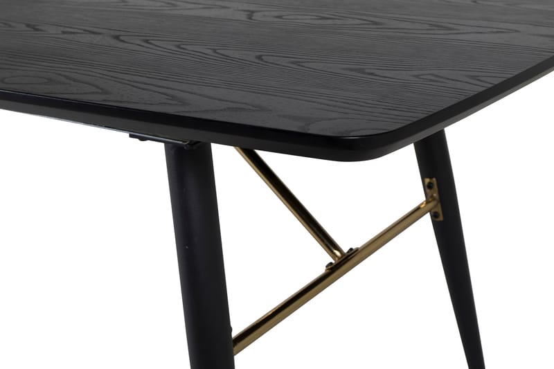 Spisebord Deniall Forlengningsbart 180 cm Svart - Spisebord & kjøkkenbord