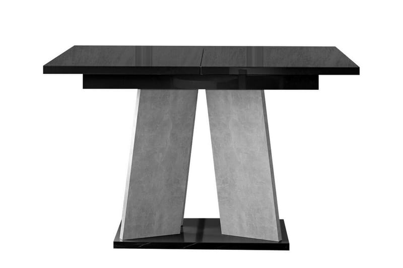 Spisebord Denogal 90 cm - Sort høyglans - Møbler - Bord - Spisebord & kjøkkenbord