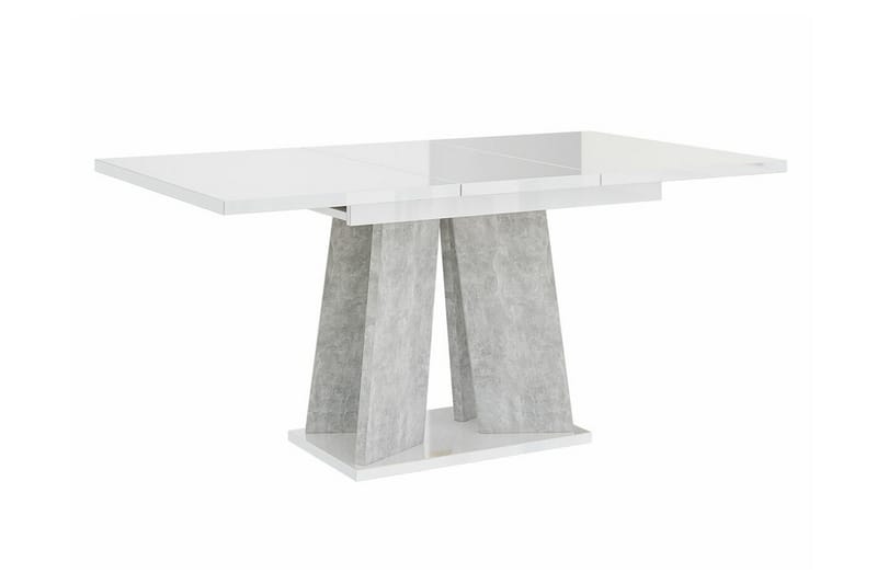 Spisebord Denogal 90 cm - Sort høyglans - Møbler - Bord - Spisebord & kjøkkenbord