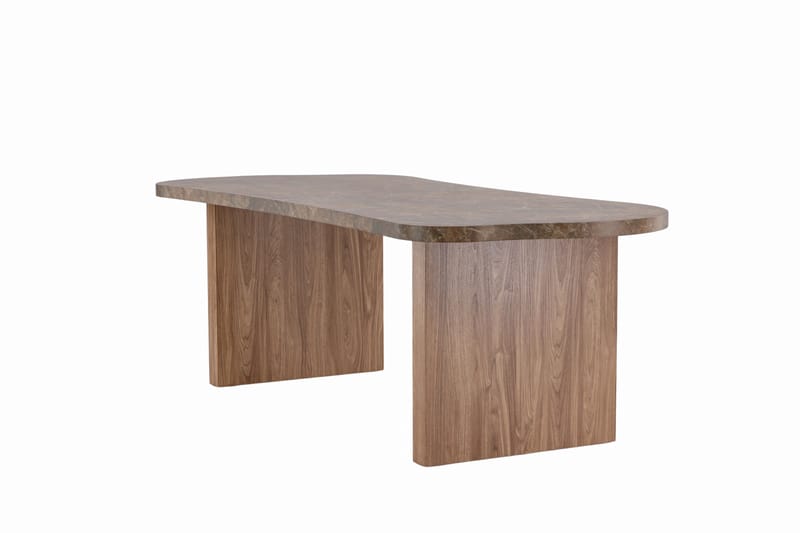 Spisebord Eleonora 230x100 cm Brun - Venture Home - Spisebord & kjøkkenbord