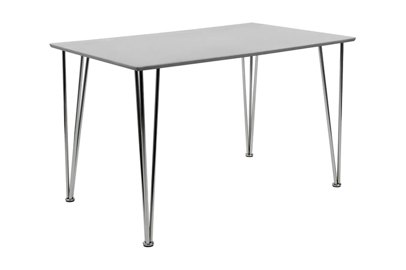 Spisebord Elisha 120 cm - Lysegrå - Spisebord & kjøkkenbord