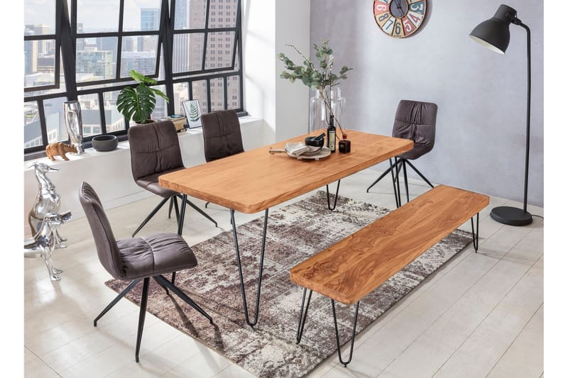 Spisebord Englin 180 cm - Brun - Spisebord & kjøkkenbord