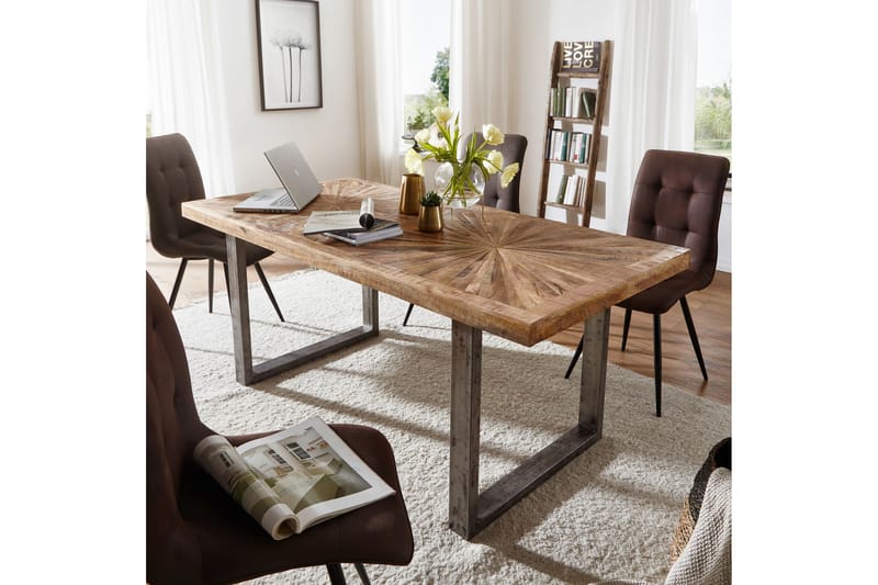 Spisebord Gaddana 180 cm - Brun - Møbler - Bord - Spisebord & kjøkkenbord