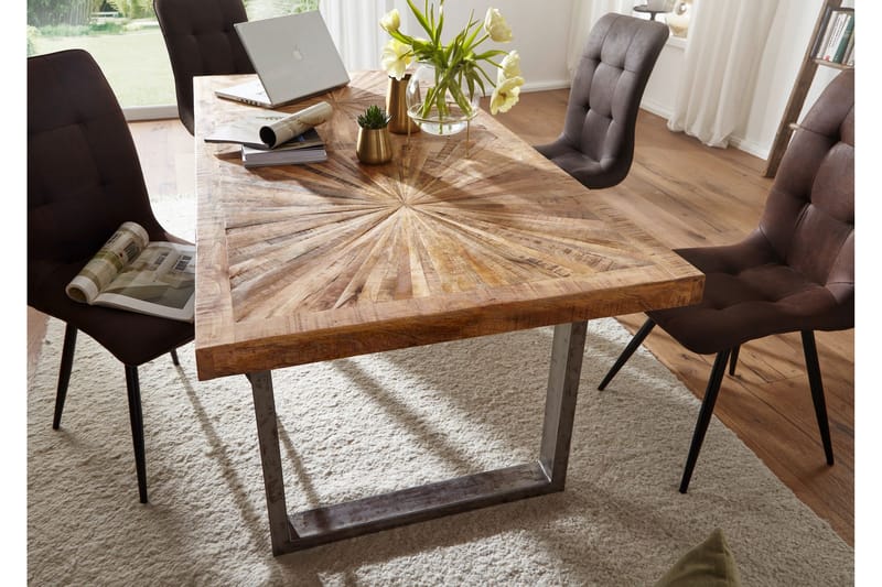 Spisebord Gaddana 180 cm - Brun - Møbler - Bord - Spisebord & kjøkkenbord