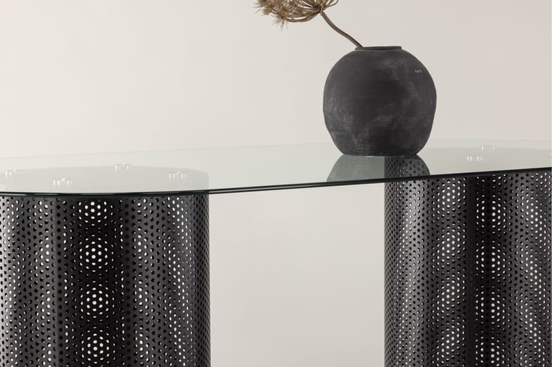 Spisebord Glasgow x Josefin Lustig 200x100 cm Svart - Vind - Spisebord & kjøkkenbord