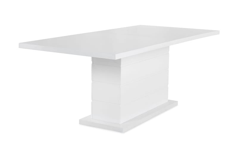Spisebord Griffith Forlengningsbart 200 cm - Hvit - Spisebord & kjøkkenbord
