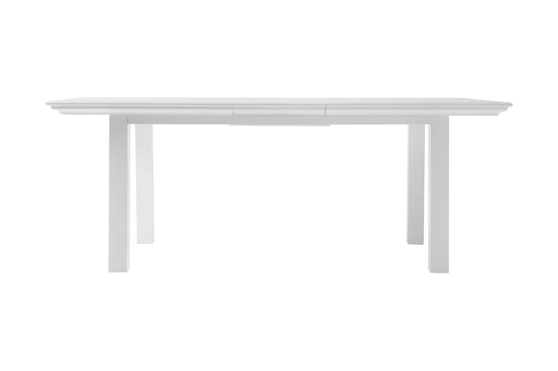Spisebord Halifax Forlengningsbart 160 cm med Tileggsplate - HHvit - Spisebord & kjøkkenbord