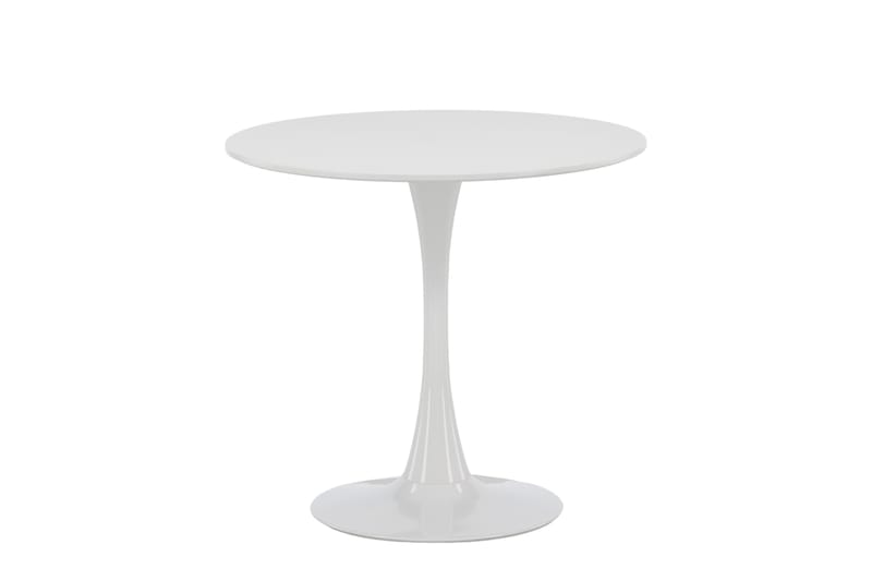 Spisebord Hamden 80 cm Hvit - Venture Home - Spisebord & kjøkkenbord