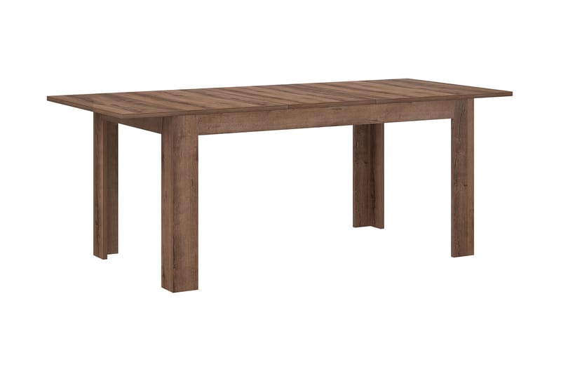 Spisebord Hamdiye Forlengningsbart 160 cm - Brun - Spisebord & kjøkkenbord