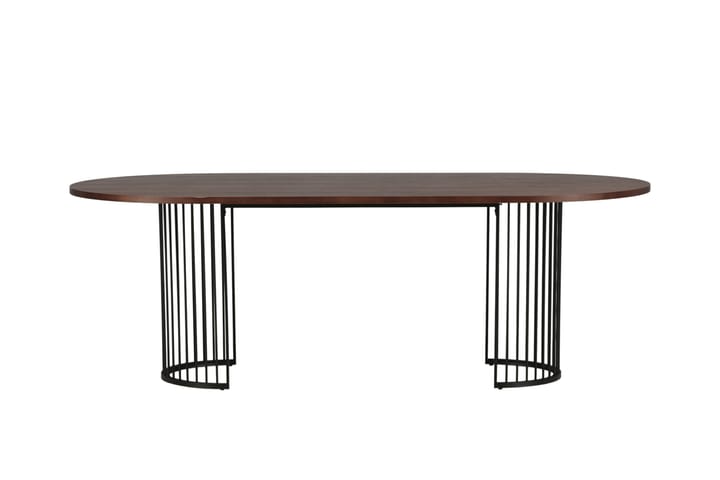 Spisebord Hamneskär 220x110 cm Brun - Vind - Spisebord & kjøkkenbord