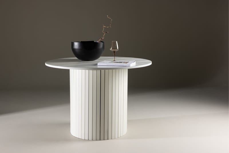 Spisebord Härön 110 cm Vit - VIND - Spisebord & kjøkkenbord