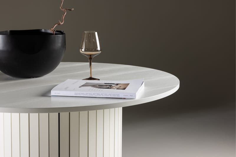Spisebord Härön 110 cm Vit - VIND - Spisebord & kjøkkenbord