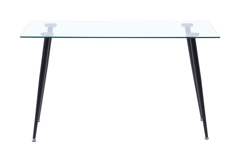 Spisebord Hasselby 135 cm - Svart - Spisebord & kjøkkenbord