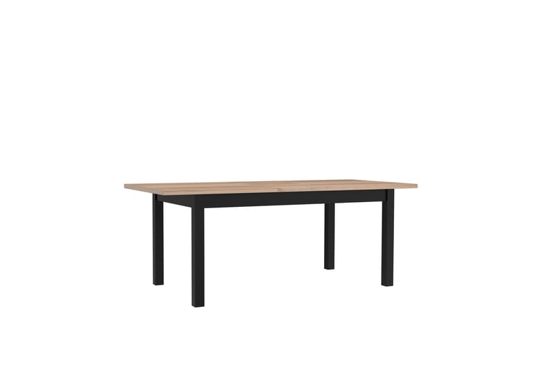 Spisebord Havdar Forlengningsbart 160 cm - Brun/Svart - Spisebord & kjøkkenbord