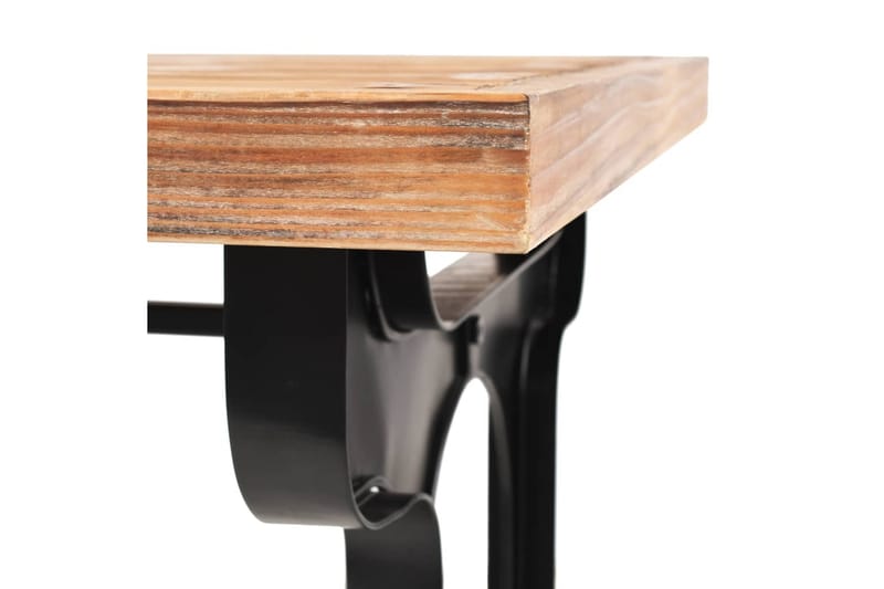 Spisebord heltre edelgran 122x65x82 cm - Brun - Spisebord & kjøkkenbord