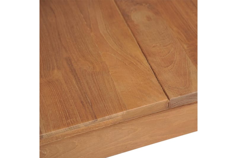 Spisebord heltre teak naturlig etterbehandling 180x90x76cm - Brun|Beige - Spisebord & kjøkkenbord