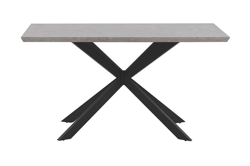 Spisebord Hertiz 120 cm - Grå - Spisebord & kjøkkenbord