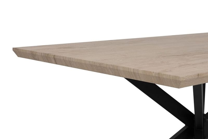 Spisebord Hertiz 140x80 cm - Lysebrun - Spisebord & kjøkkenbord