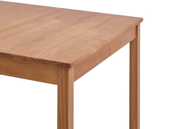 Spisebord honningbrun 140x70x73 cm furu - Brun - Spisebord & kjøkkenbord