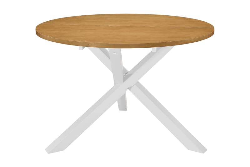Spisebord hvit 120x75 cm MDF - Hvit - Spisebord & kjøkkenbord