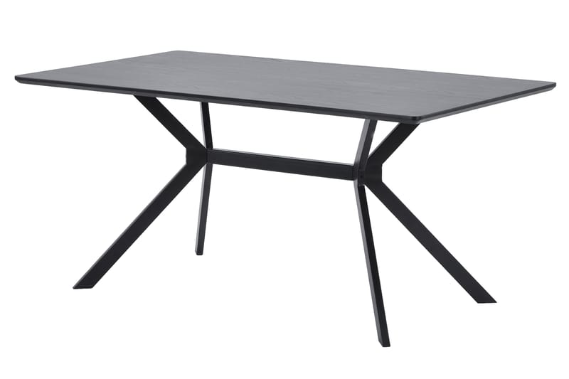 Spisebord Iban 160 cm - Svart - Spisebord & kjøkkenbord