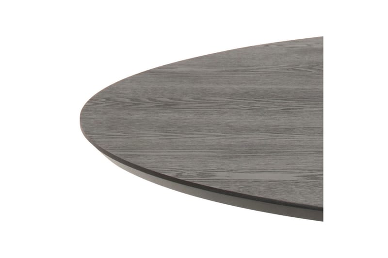 Spisebord Ibizor 110 cm Rundt - Svart/Matt Svart - Spisebord & kjøkkenbord