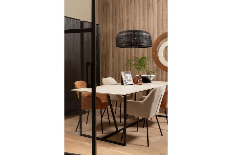 Spisebord Iria 220 cm - Beige - Spisebord & kjøkkenbord