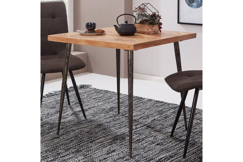 Spisebord Jacklynne 80 cm - Brun - Spisebord & kjøkkenbord
