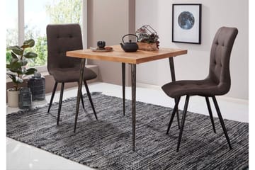 Spisebord Jacklynne 80 cm - Brun - Møbler - Bord - Spisebord & kjøkkenbord