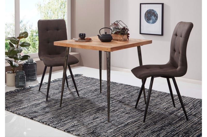 Spisebord Jacklynne 80 cm - Brun - Møbler - Bord - Spisebord & kjøkkenbord