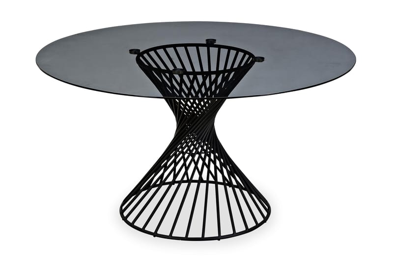 Spisebord Jada 140 cm Rund Glass - Spisebord & kjøkkenbord