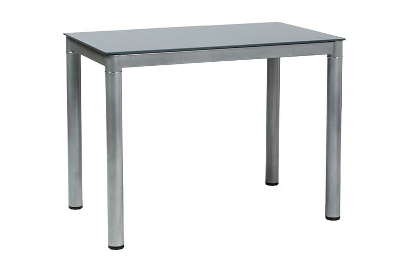 Spisebord Jelka 100 cm - Glass/Grå - Spisebord & kjøkkenbord