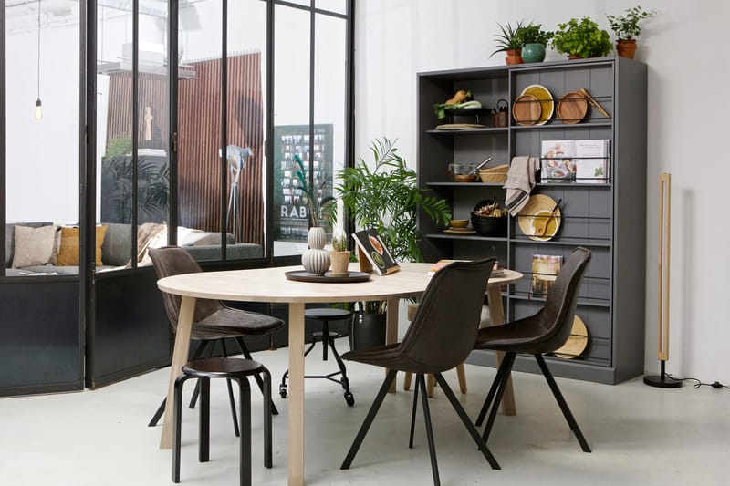 Spisebord Kaiti Forlengningsbart 120 cm Rund - Eik - Møbler - Bord - Spisebord & kjøkkenbord