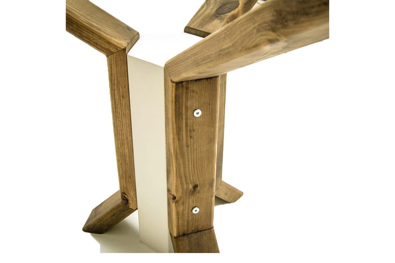Spisebord Kamaria 80x75x80 cm Rundt - Mørkegrønn - Spisebord & kjøkkenbord
