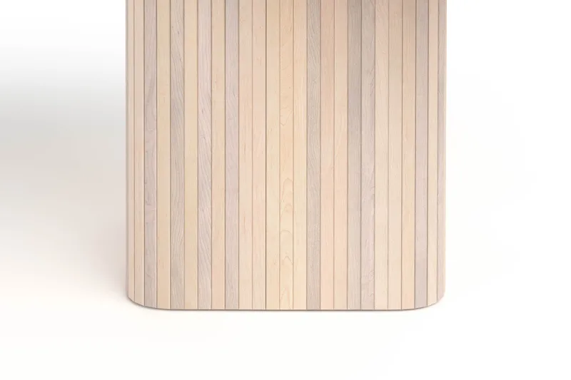 Spisebord Kopparbo 140 cm - Lyst hvitlasert eik - Møbler - Bord - Spisebord & kjøkkenbord