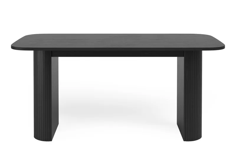 Spisebord Kopparbo 160 cm, Svart tre