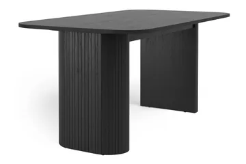 Spisebord Kopparbo 160 cm - Svartbeiset eik - Møbler - Bord - Spisebord & kjøkkenbord
