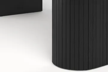 Spisebord Kopparbo 160 cm - Svartbeiset eik - Møbler - Bord - Spisebord & kjøkkenbord