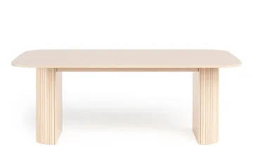 Spisebord Kopparbo 200 cm - Hvitlasert Eik - Møbler - Bord - Spisebord & kjøkkenbord