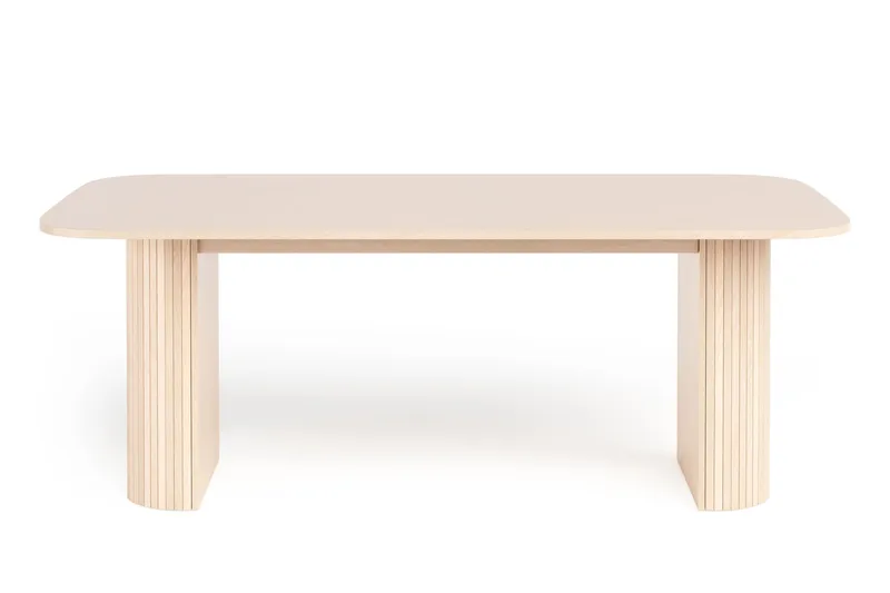 Spisebord Kopparbo 200 cm, Hvitlasert Eik