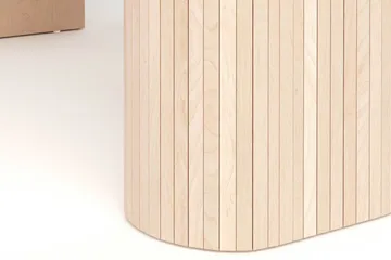 Spisebord Kopparbo 200 cm - Hvitlasert Eik - Møbler - Bord - Spisebord & kjøkkenbord